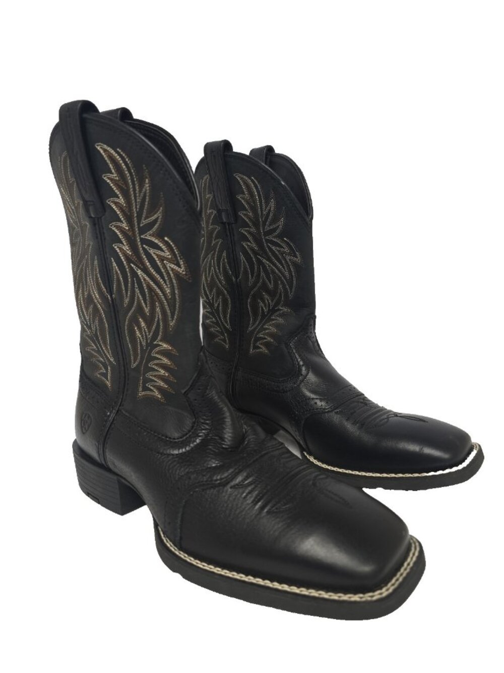 Ariat Men's 10016292 Sport Wide Soft Toe Western Boot Black Size 8D
